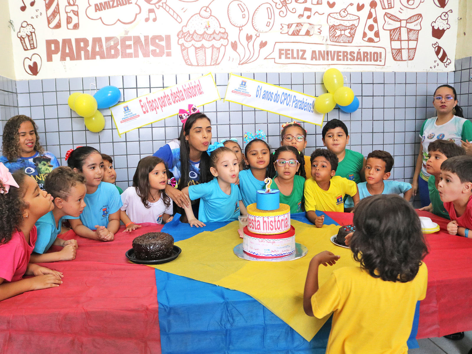 ANIVERSÁRIO DO COLÉGIO - 61 ANOS - EDUCAÇÃO INFANTIL - 20/03/2023