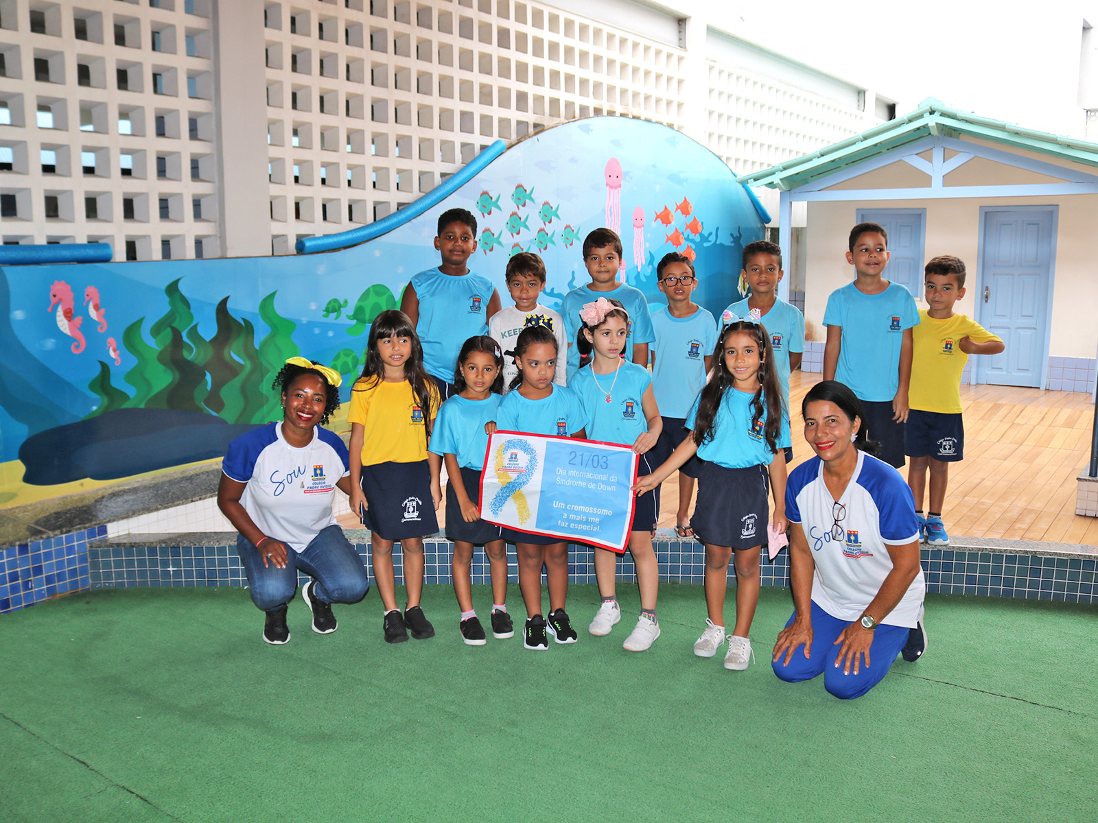  DIA INTERNACIONAL DA SÍNDROME DE DOWN - 1º ANO B - 21/03/2023