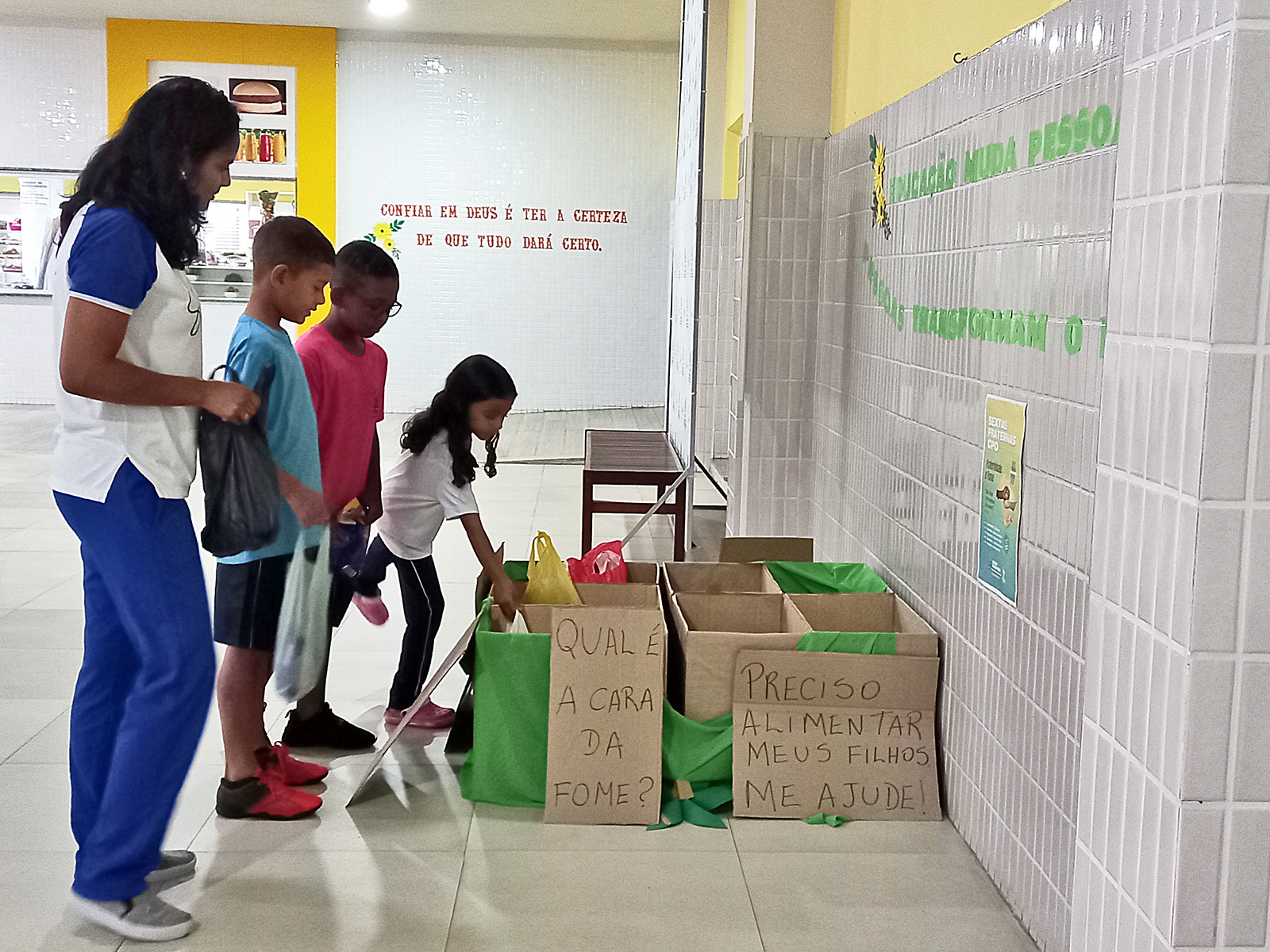 SEXTAS FRATERNAS - FRATERNIDADE E FOME - ENSINO FUNDAMENTAL I - 24/03/2023