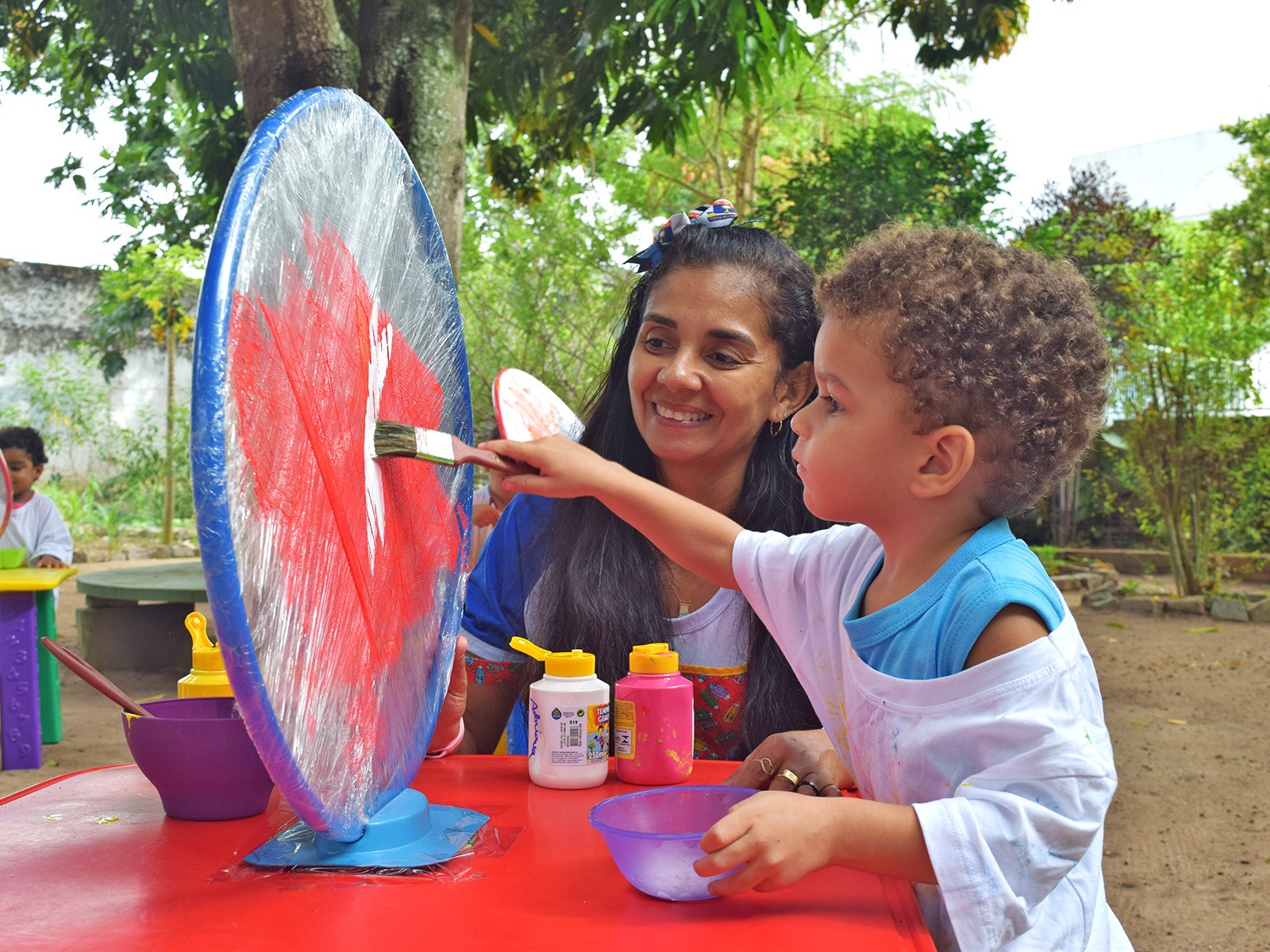 ATIVIDADE - PINTURA COM BAMBOLÊ - GRUPO 02 - 18/05/2023