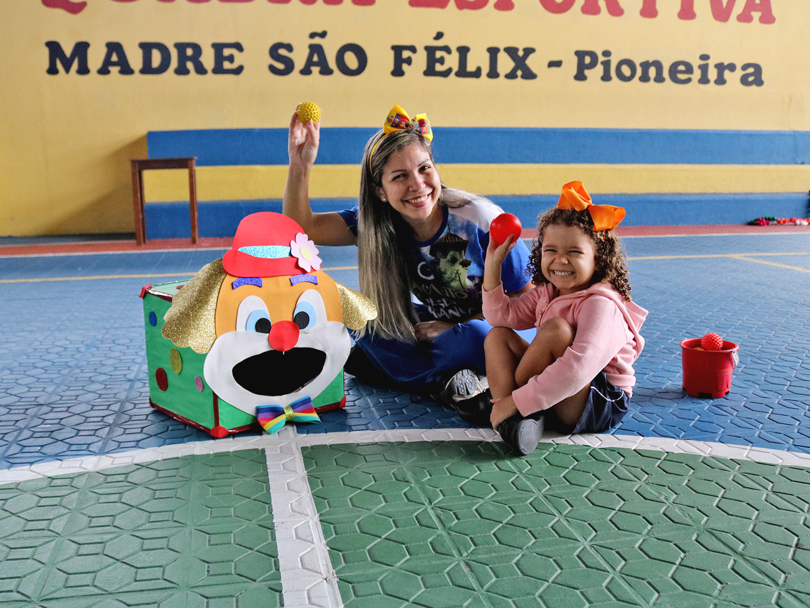 ATIVIDADE - BRINCADEIRA LÚDICA - BOCA DO PALHAÇO - GRUPO 02 - 27/07/2023