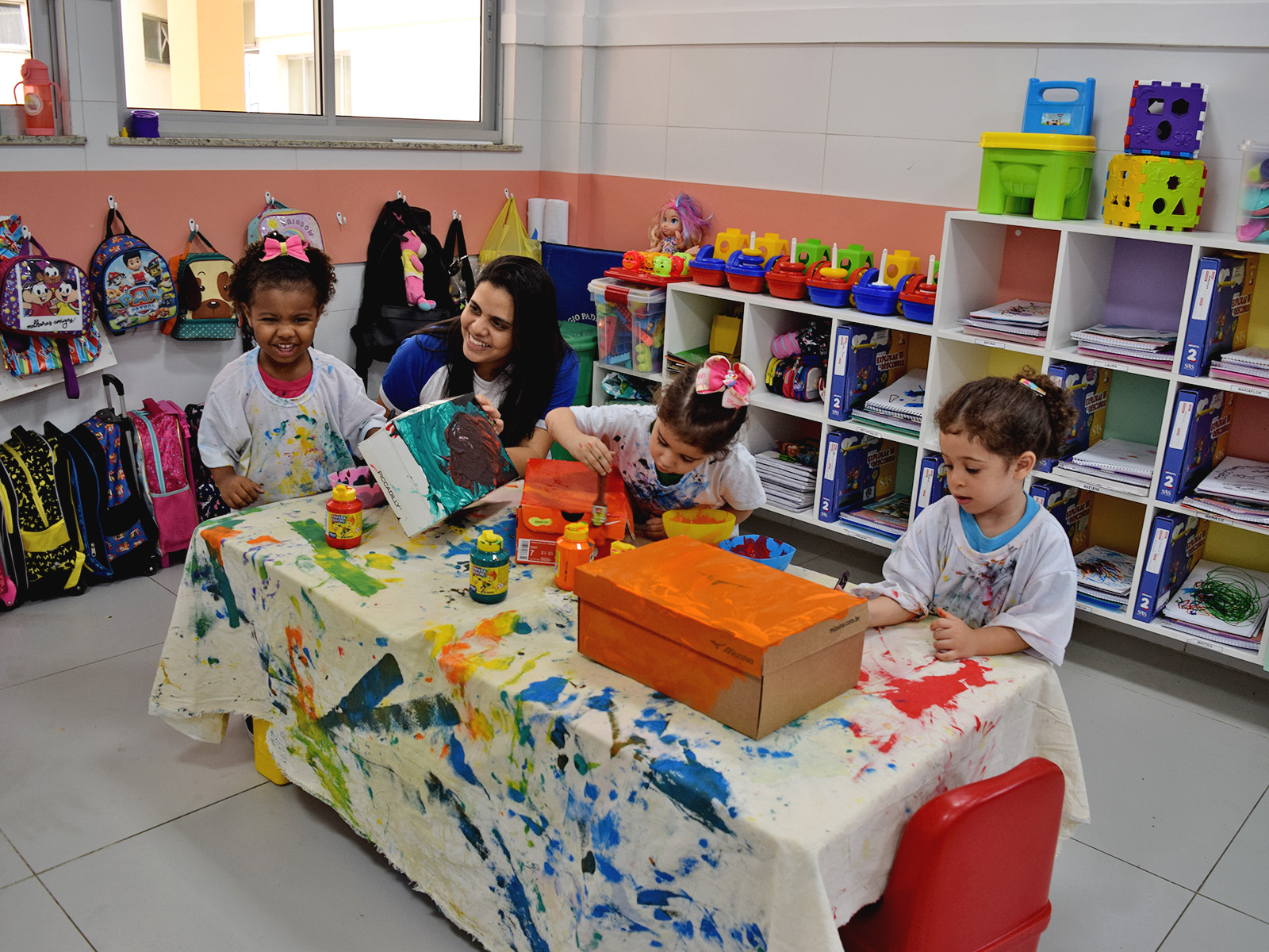 ATIVIDADE - CONSTRUÇÃO DA CAIXA DO TESOURO PARA O PAPAI - GRUPO 02 - 07/08/2023