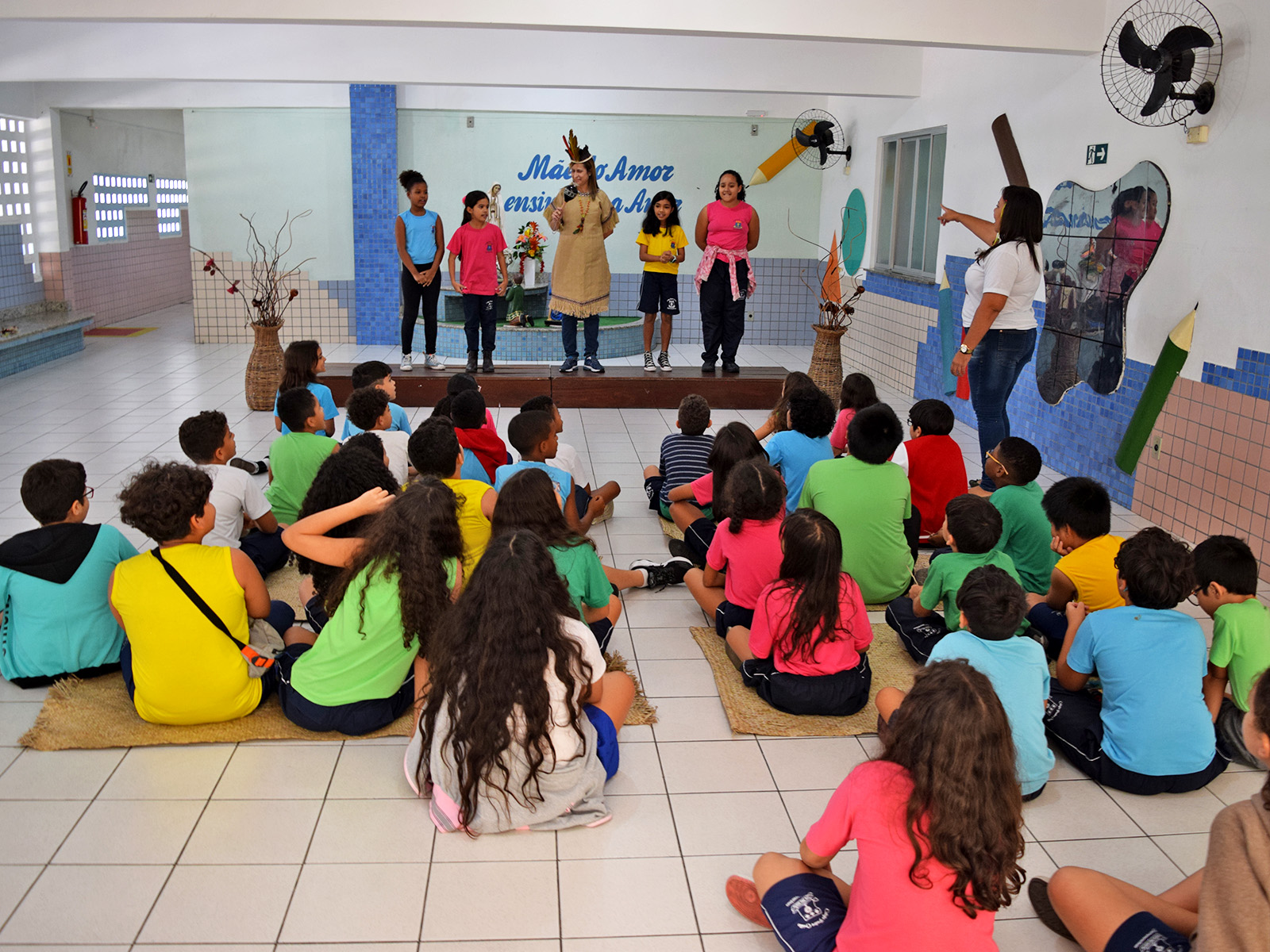 PROJETO ANCESTRALIDADE ÍNDIGENA - 4º ANO - 09/08/2023