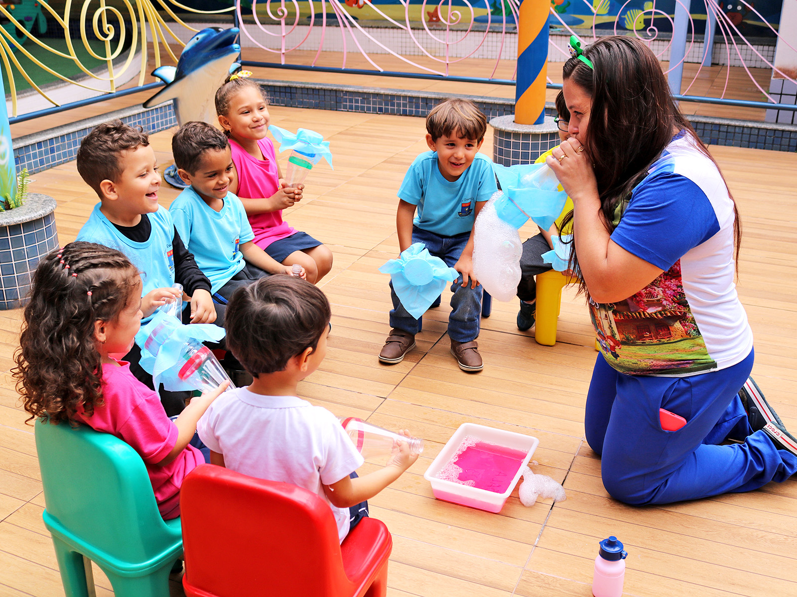 SEQUÊNCIA - CONSTRUINDO BRINQUEDOS E CENÁRIOS NO PARQUE - GRUPO 03 A - 18/08/2023