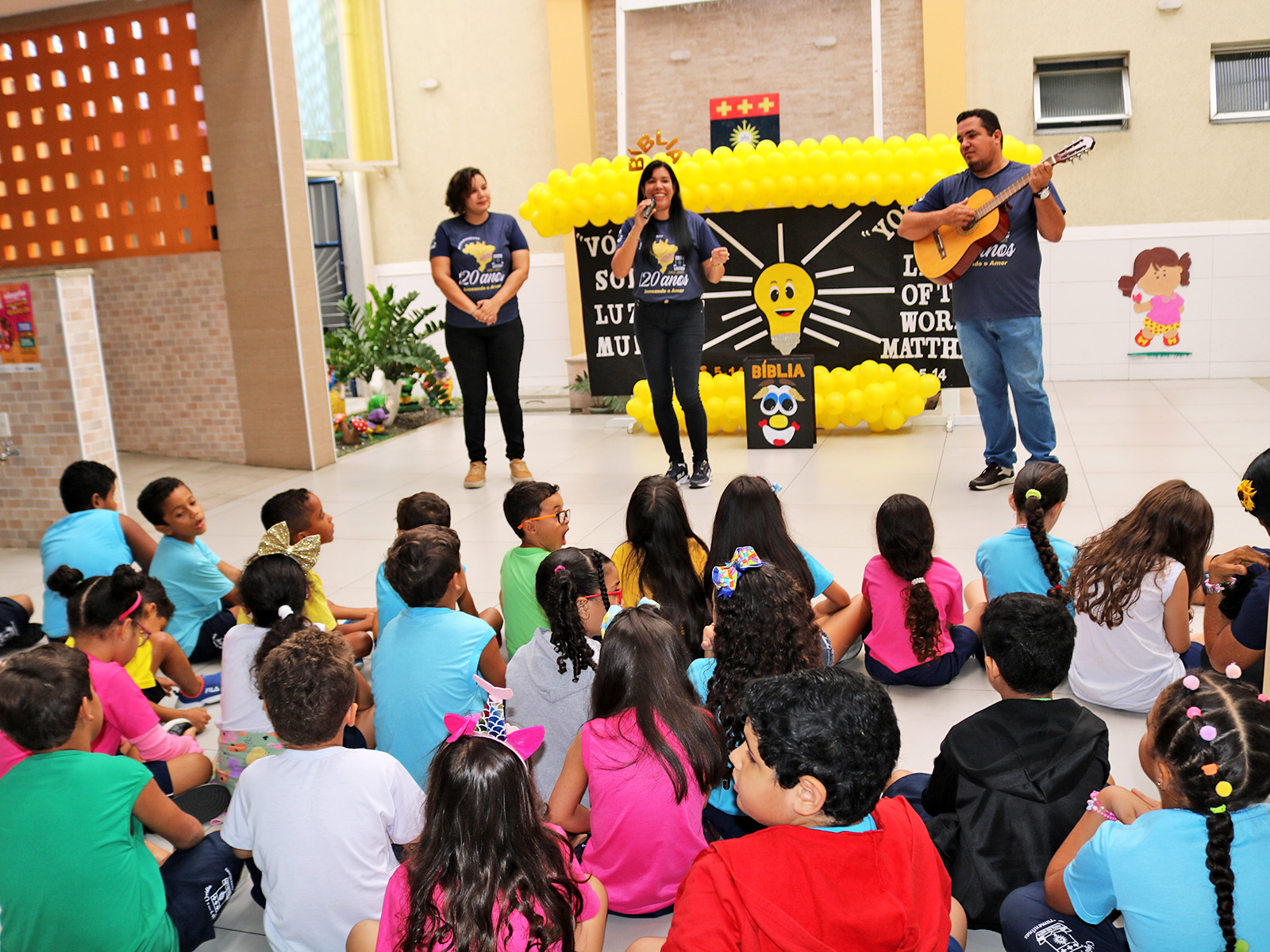 ABERTURA DO MÊS DA BÍBLIA - ED. INFANTIL E 1º ANO - 04/09/2023