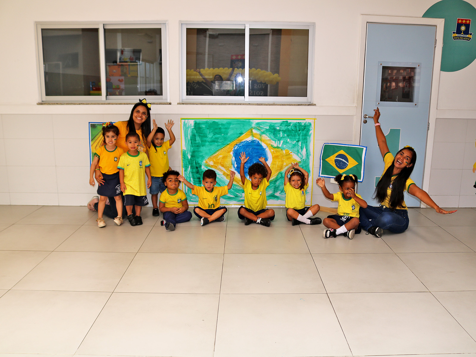 SEMANA DA PÁTRIA - PINTURA DA BANDEIRA DO BRASIL - GRUPO 02 - 06/09/2023