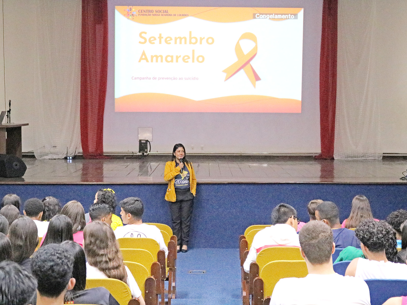 MOMENTO DE REFLEXÃO - SETEMBRO AMARELO - ENSINO MÉDIO - 12/09/2023