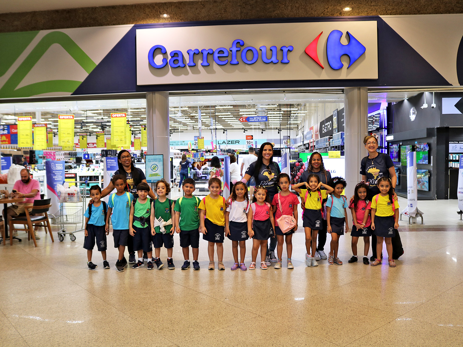 VISITA AO SUPERMERCADO CARREFOUR - GRUPO 04 - 17/11/2023