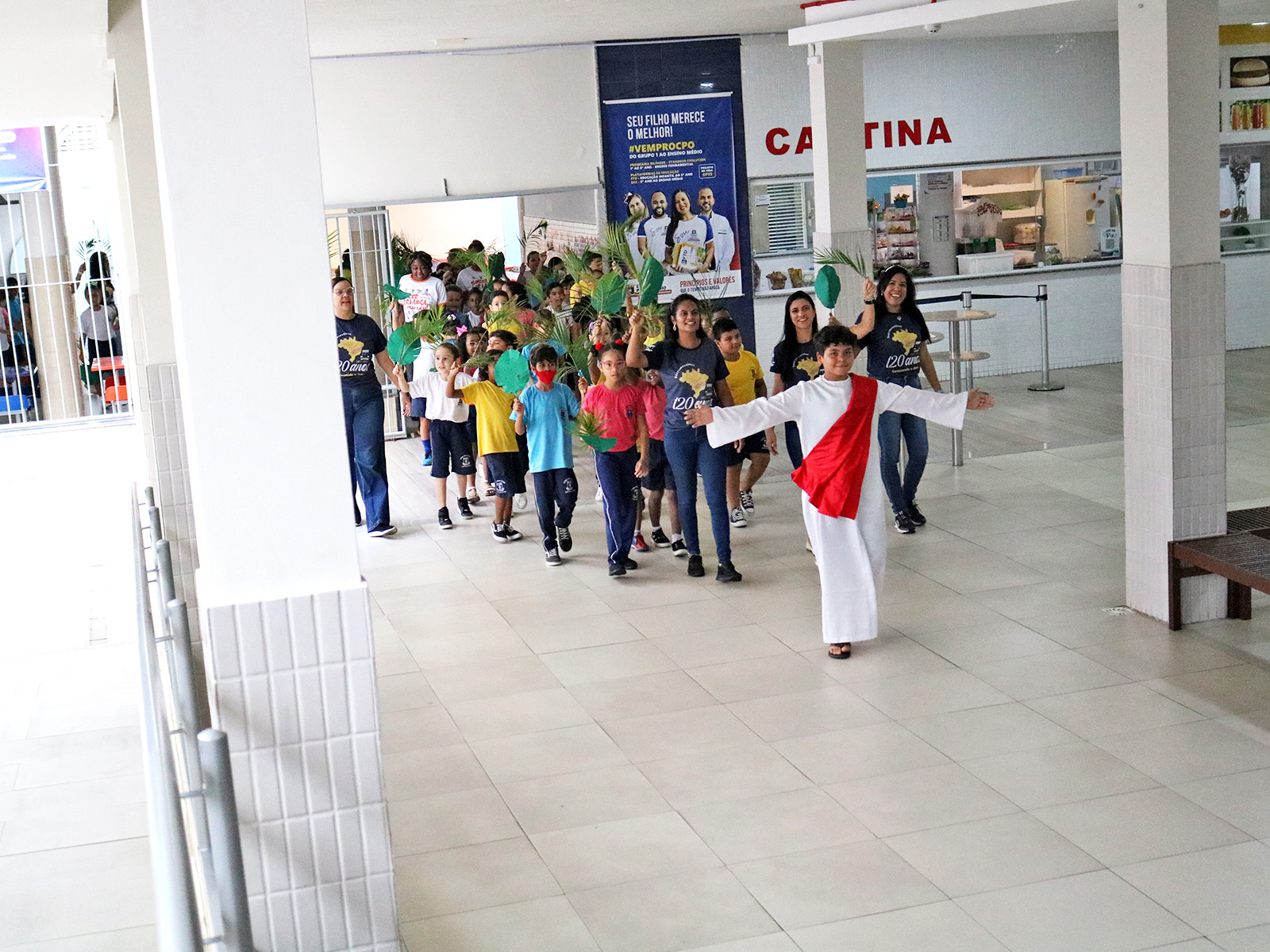 PROCISSÃO DE RAMOS - 2º AO 5º ANO - 22/03/2024