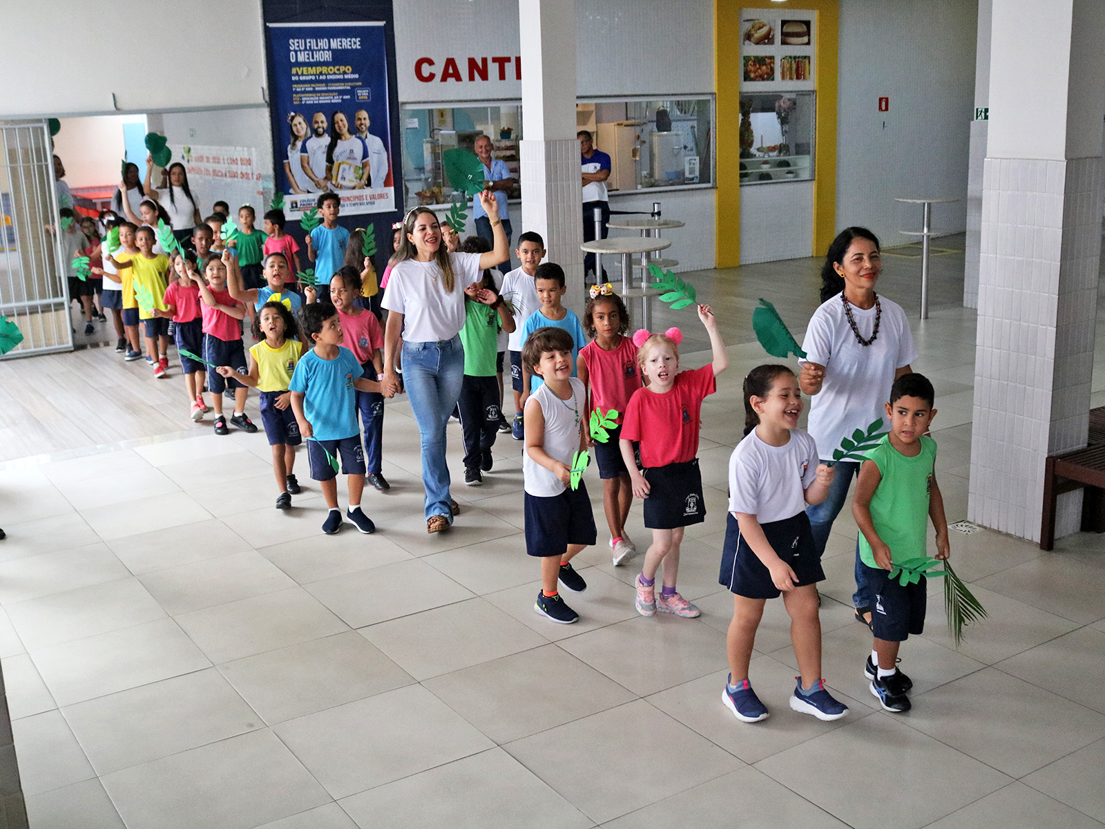 PROCISSÃO DE RAMOS - ED. INFANTIL E 1º ANO - 22/03/2024