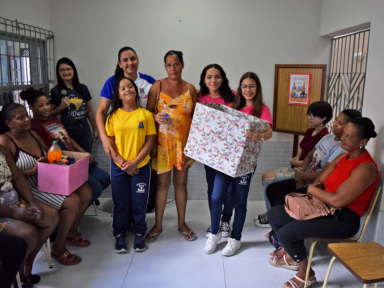 GESTO CONCRETO DA CF2024 - DOAÇÃO DE CESTAS DA PÁSCOA PARA FAMÍLIAS CARENTES - 8º ANO - 25/03/2024