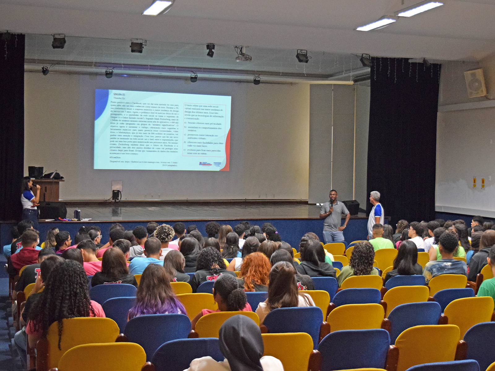 ADIANTANDO A PREPARAÇÃO ENEM - 2ª E 3ª SÉRIE - 01/04/2024
