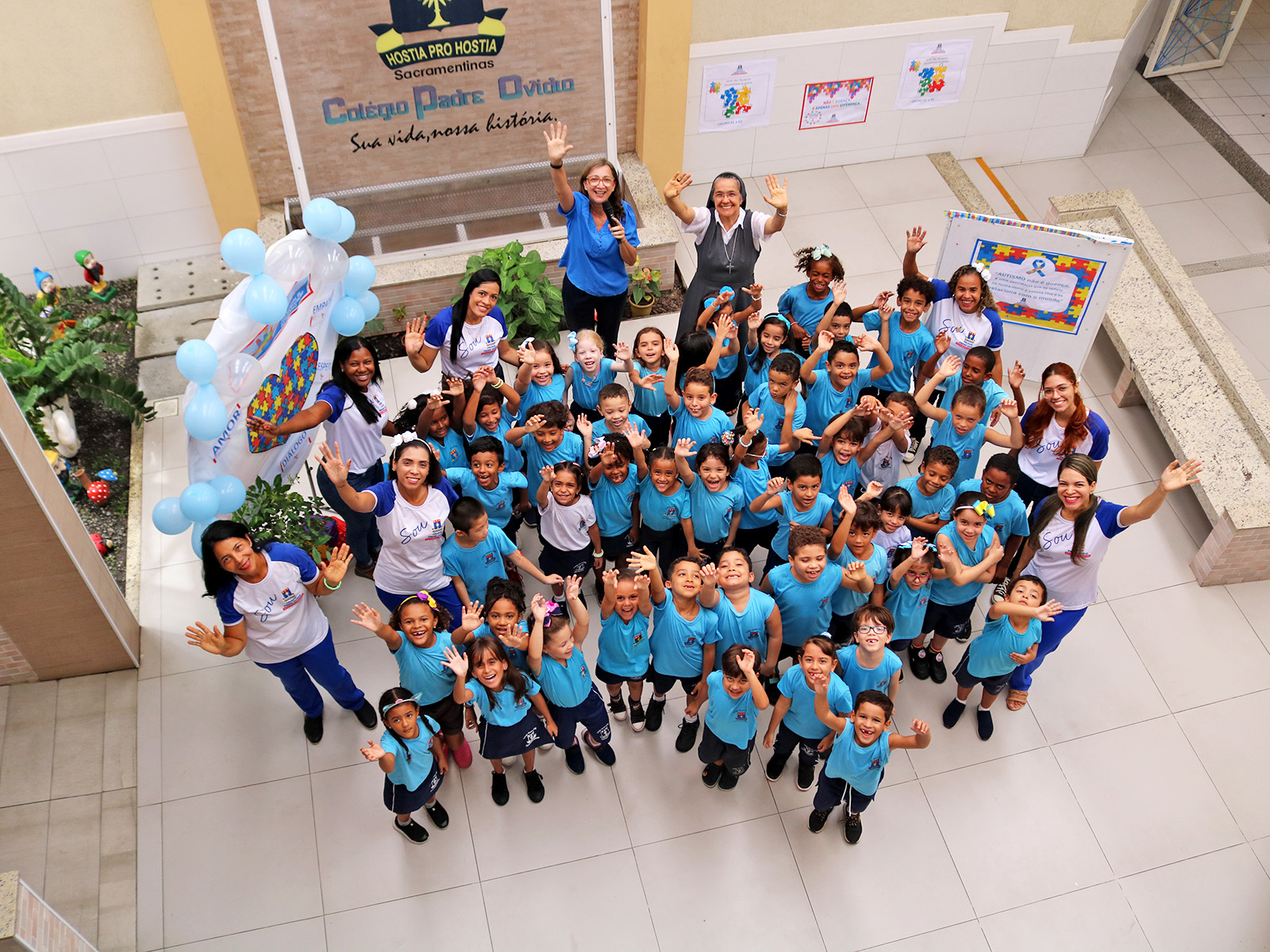 ABRIL: MÊS DA CONSCIENTIZAÇÃO DO AUTISMO - ED.INFANTIL E 1º ANO - 02/04/2024