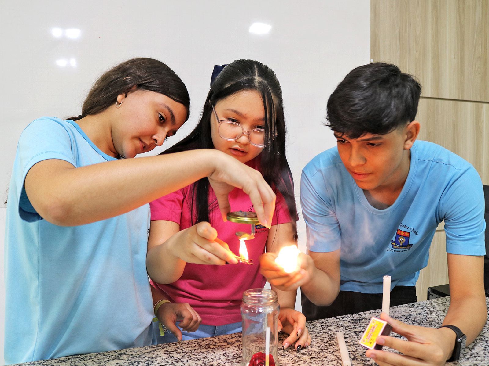  AULA DE QUÍMICA - EXPERIMENTOS NO LABORATÓRIO - 1ª SÉRIE - 16/09/2024