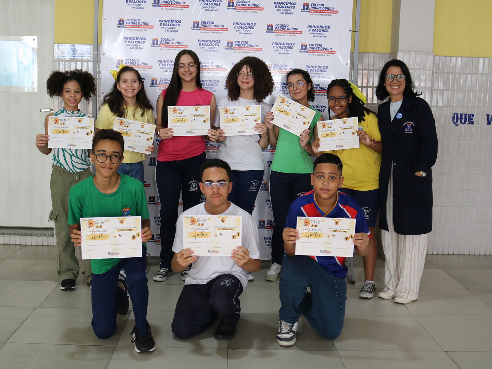 ENTREGA CERTIFICADOS SPELLING BEE - 6º, 7º E 8º- 04/10/2024