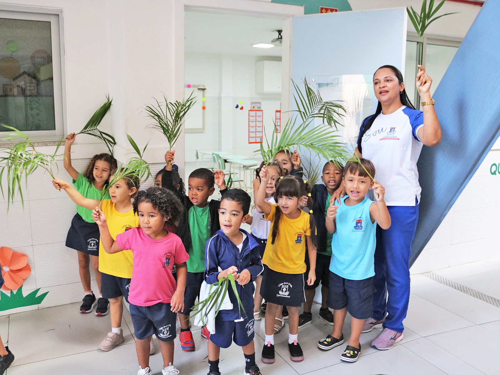 PROCISSÃO DE RAMOS - ED. INFANTIL AO 5º ANO - 10/04/2025